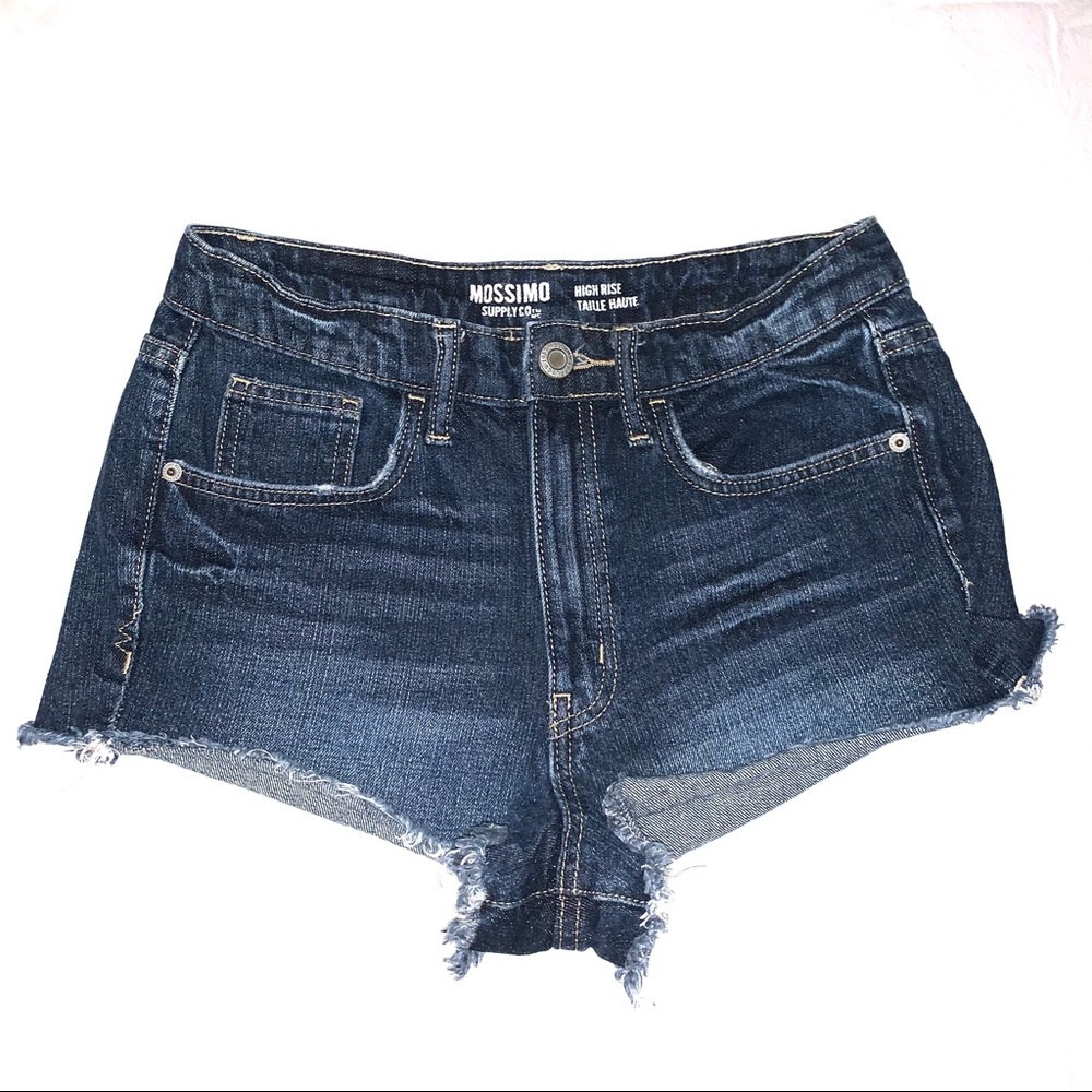 Mossimo Supply Co High Waisted Denim Shorts